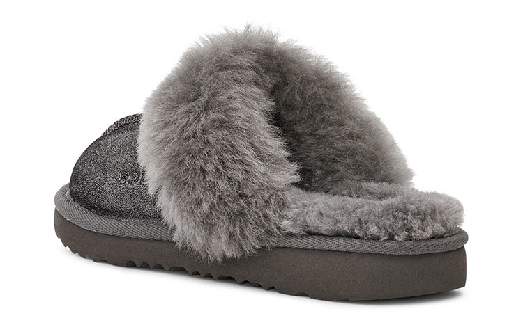 (PS) UGG Cozy II Metallic Glitter Slipper 'Metal' 1121094K-MTL