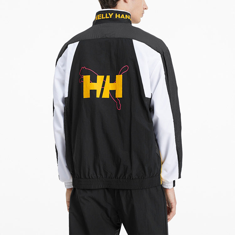 PUMA x Helly Hansen Track Top Jacket 'Yellow White Black' 597144-89