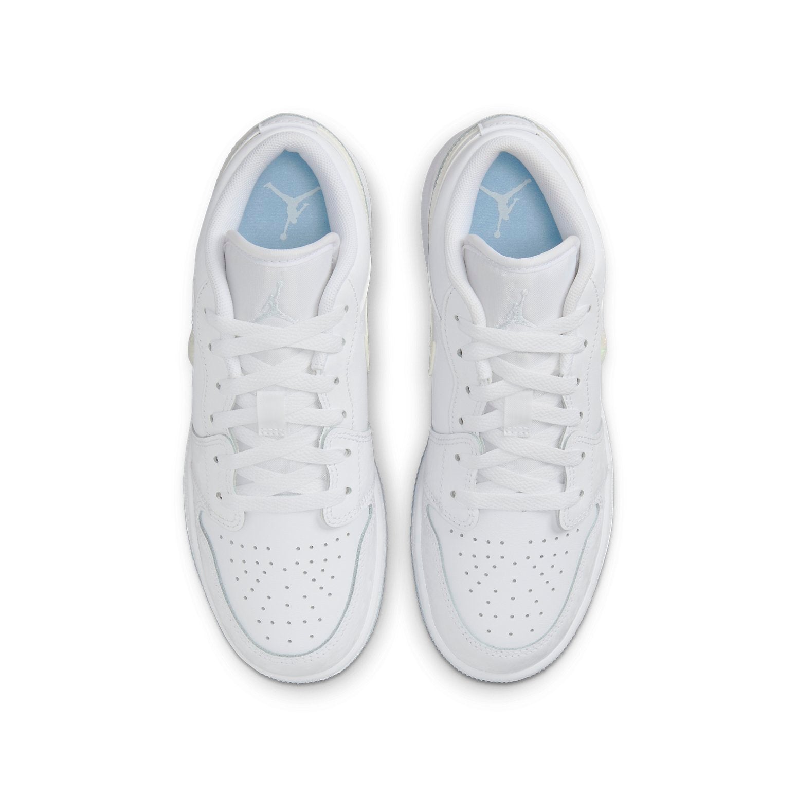 (GS) Air Jordan 1 Low 'Glitter Swoosh' FQ9112-100