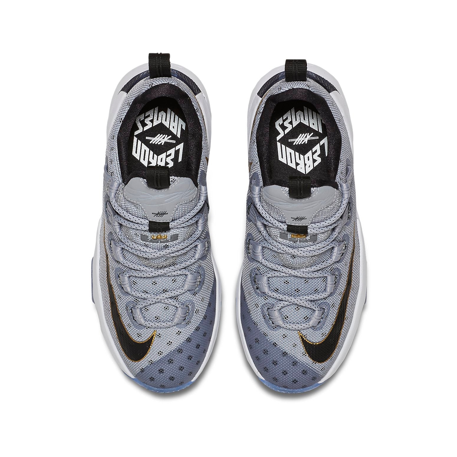 (GS) Nike Lebron 13 Low 13 'Grey Black' 834347-001