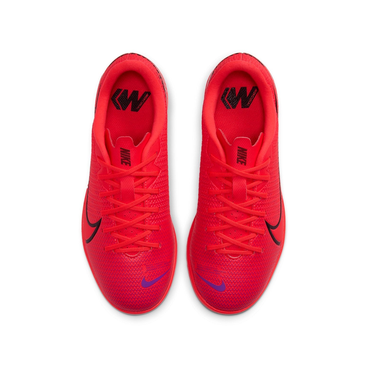 (GS) Nike JR Mercurial Vapor 13 Academy IC 'Black Red' AT8137-606