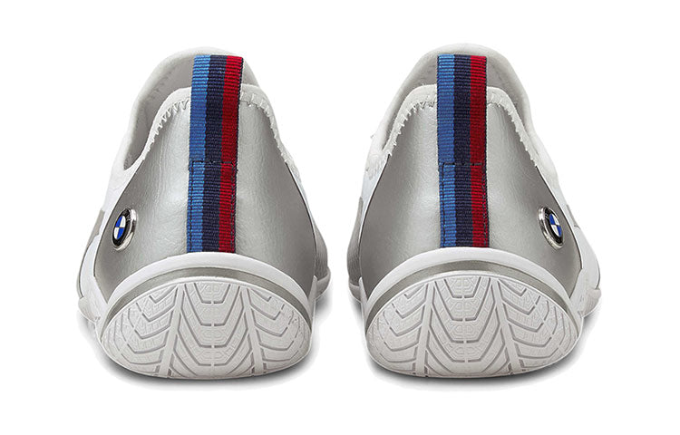 (WMNS) PUMA Bmw M Motorsport Ridge Cat Low Top Running Shoes White/Grey 306636-02