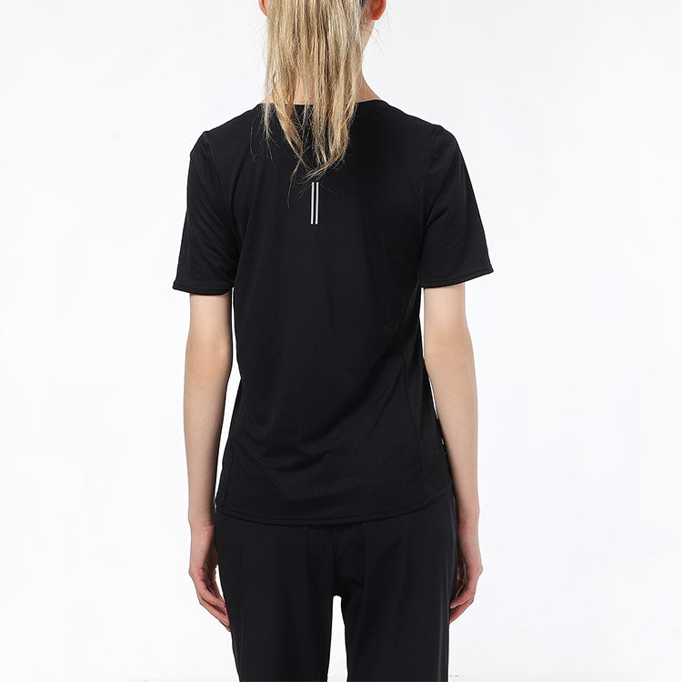 (WMNS) Nike Dri-FIT Training Sports Quick Dry Short Sleeve Black T-Shirt CJ9445-010