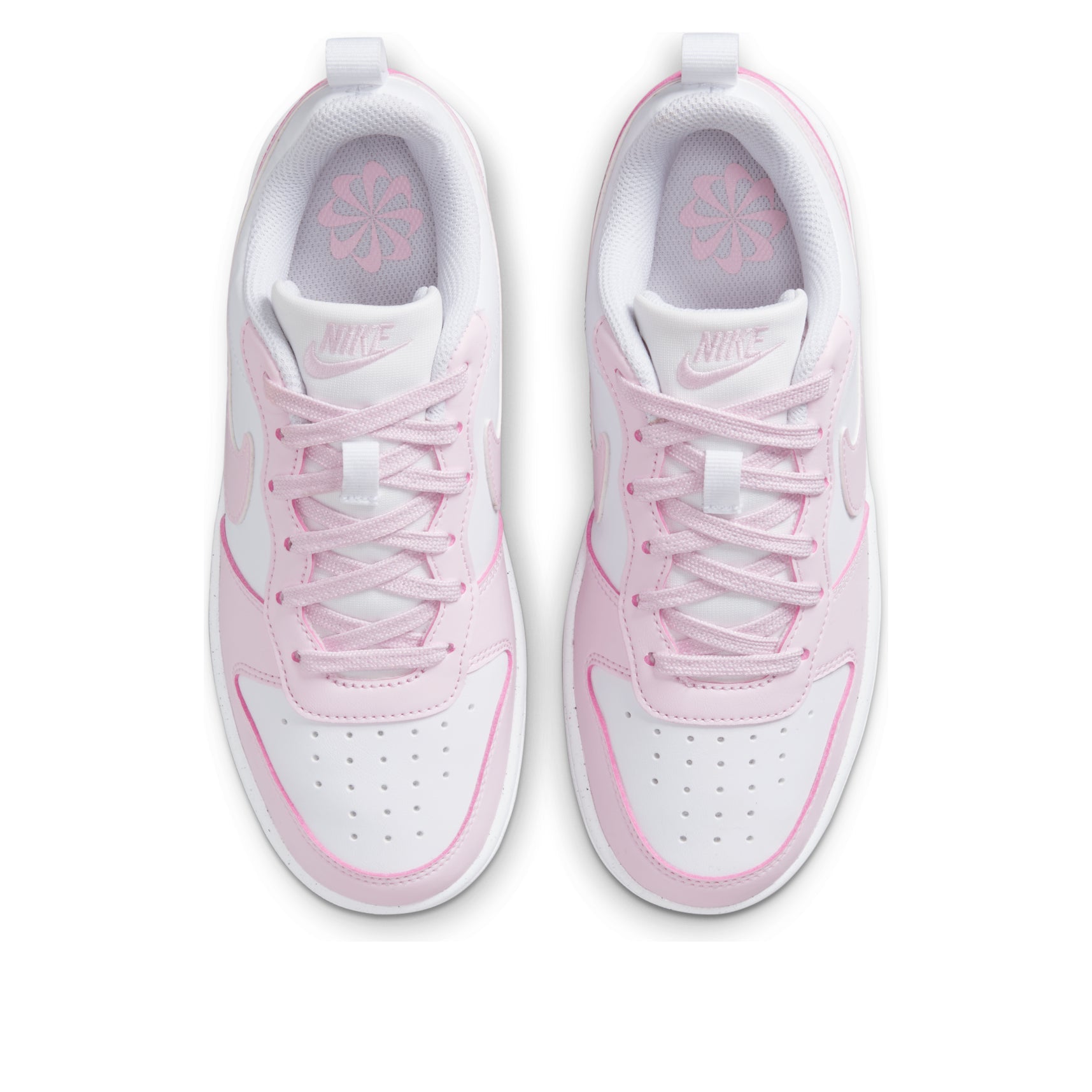 (GS) Nike Court Borough Low Recraft 'White Pink Foam' DV5456-105