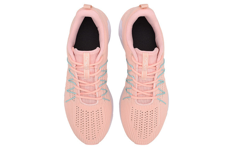 (WMNS) Li-Ning Running Shoes 'Pink White' ARHP156-4