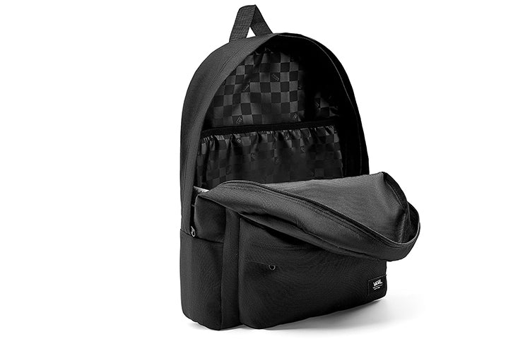 Vans Logo Backpack 'Black' VN0A4UQ7BLK