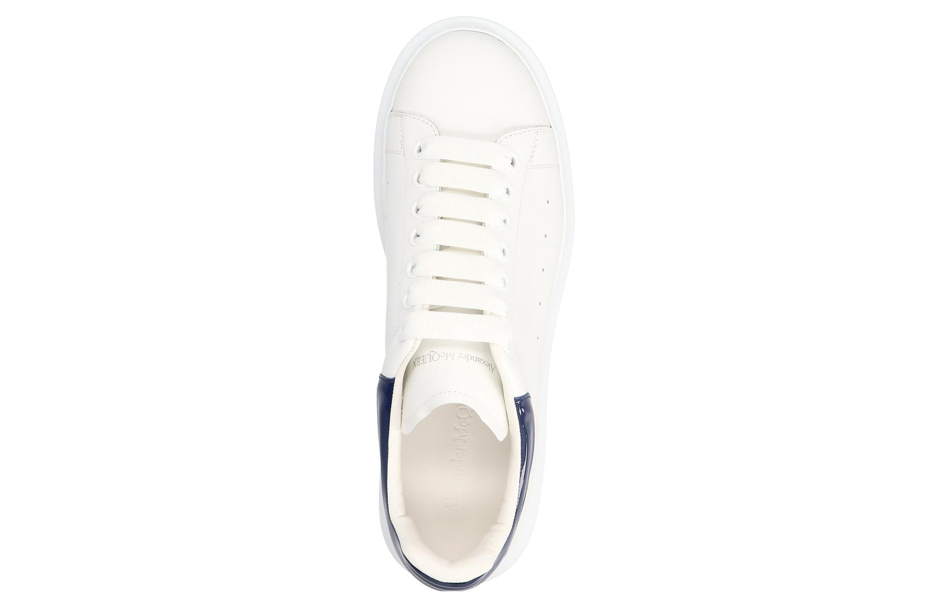 Alexander McQueen Oversized Sneaker 'White Navy' 727390WICGW9095