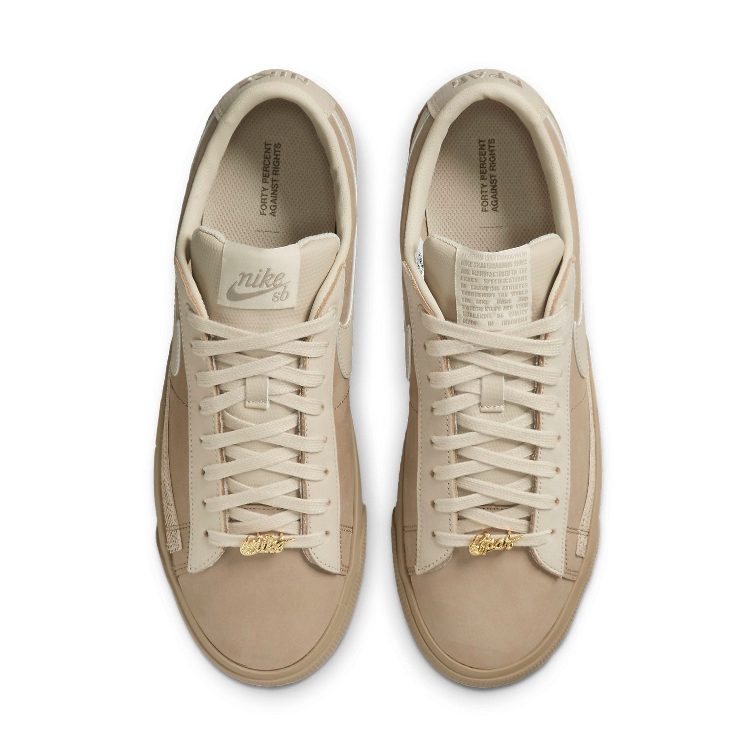 Nike Forty Percent Against Rights x Blazer Low SB 'Beige Tan' DN3754-200
