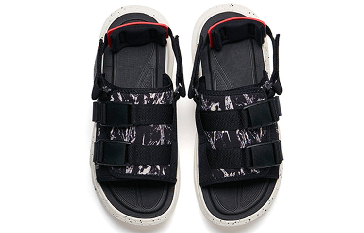 ANTA BaDao Sandals 'Black Red White' 112238501-3