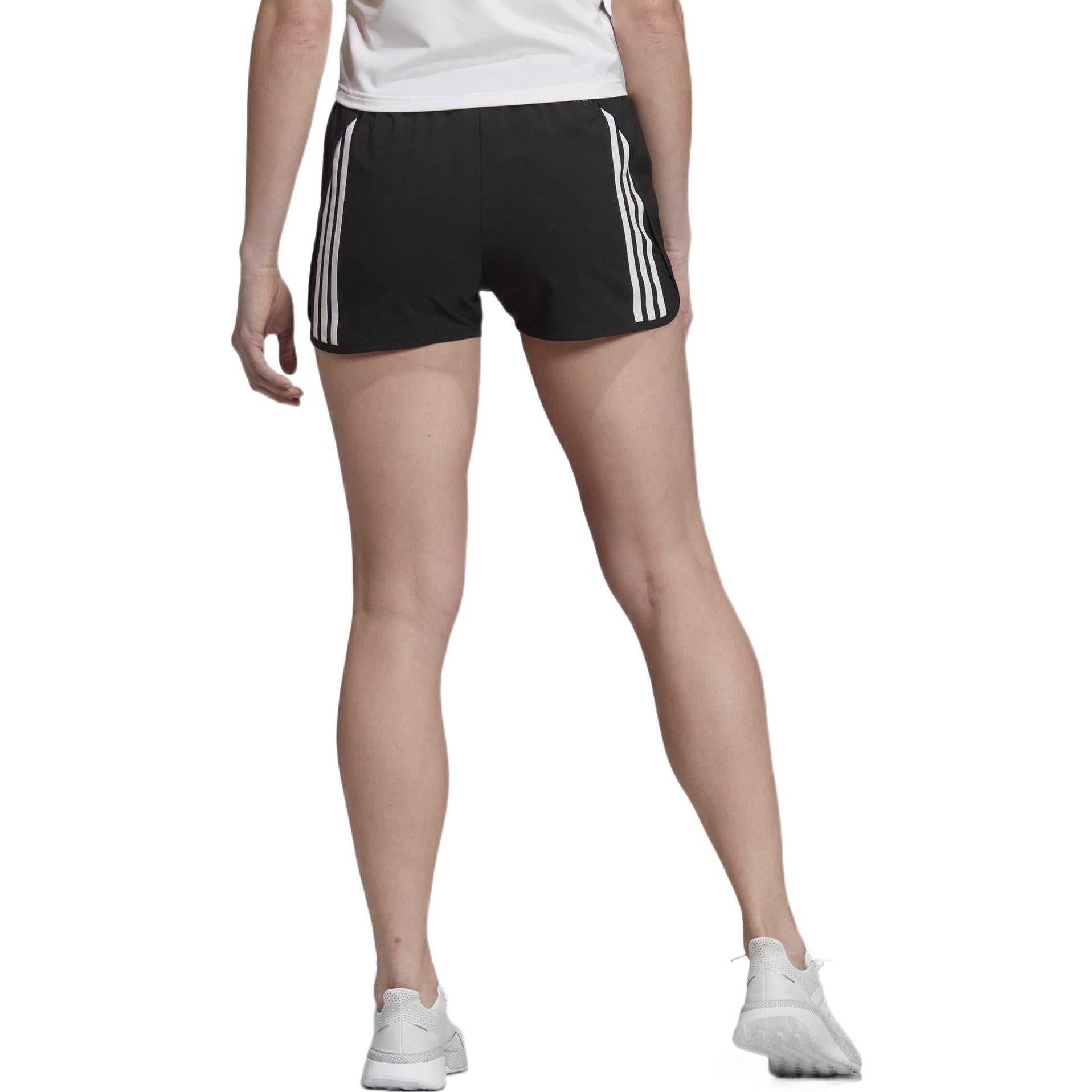 (WMNS) adidas Designed 2 Move 3-Stripes Shorts Asia Sizing 'Black' EI5541