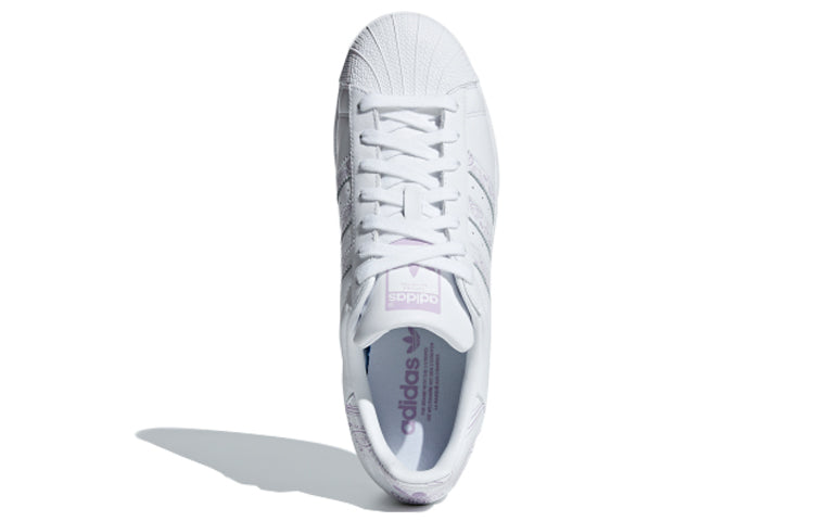 adidas Superstar 'Paisley - White Purple Glow' BD7429