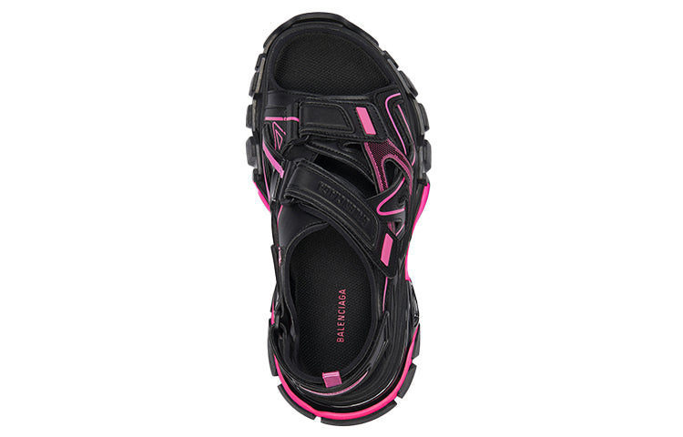 (WMNS) Balenciaga Track Sandal 'Black Pink' 617543W3AJ11050