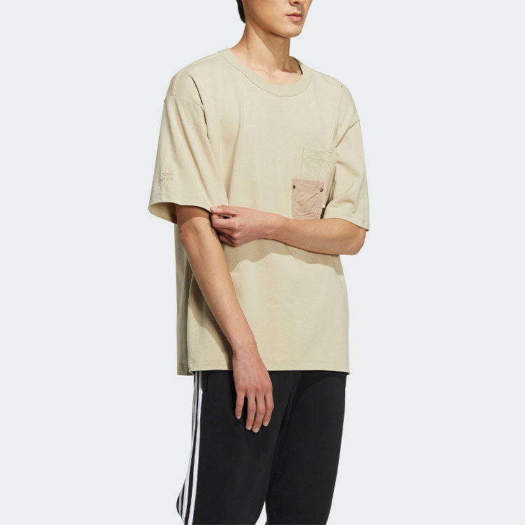 adidas originals Adicolor Pocket Tee 'Beige' HM7991