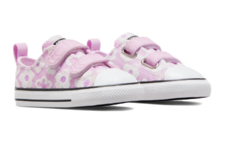 (TD) Converse Chuck Taylor All Star Blossoms Easy On Low Top 'Lilac' A09079C