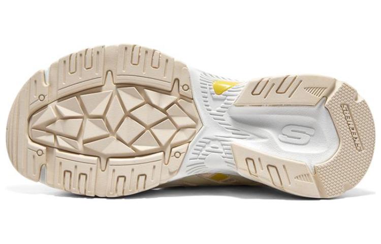 (WMNS) Skechers Stamina V2 'Beige Yellow' 119862-NTMT