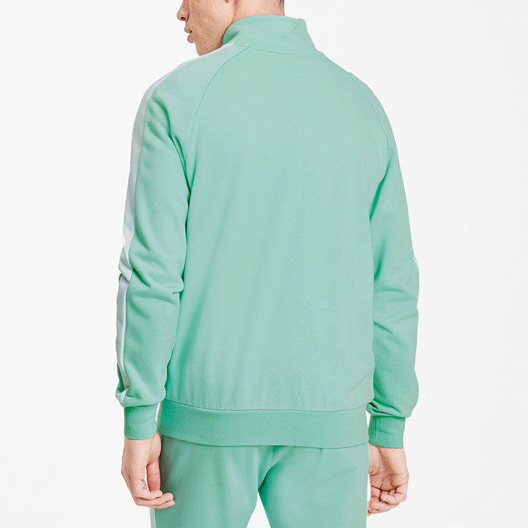 PUMA Iconic Minimalistic Casual Stand Collar Jacket Green 595976-32