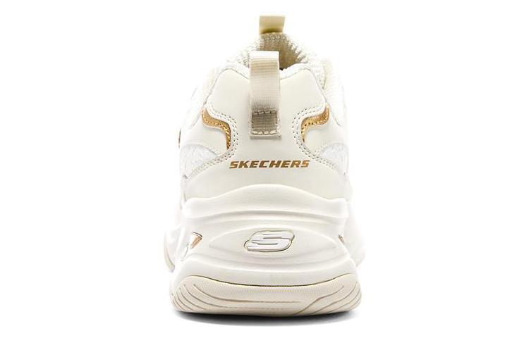 (WMNS) Skechers D'lites 4.0 'White Gold' 896147-OFWT