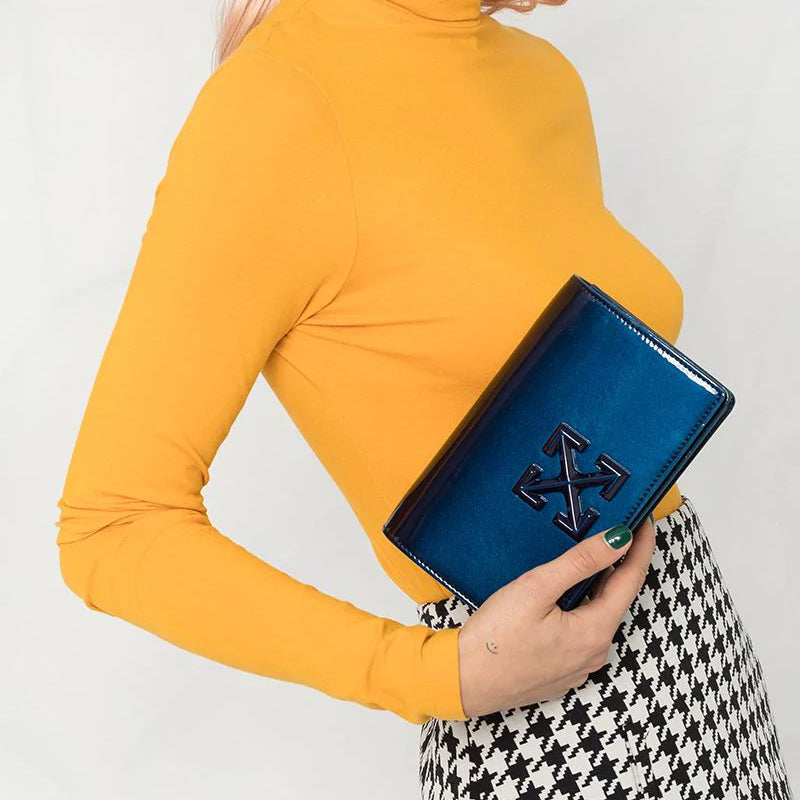 (WMNS) Off-White Classic Blue Messenger Bag OWNA104F20LEA0014500