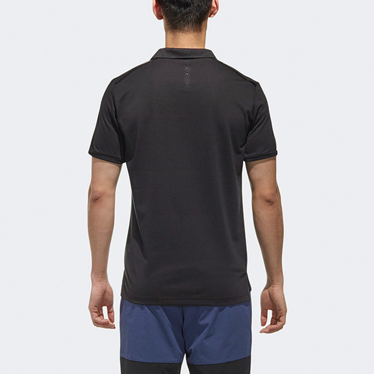 adidas Capsule Sports Outdoor Short Sleeve Polo Shirt Black CV4069