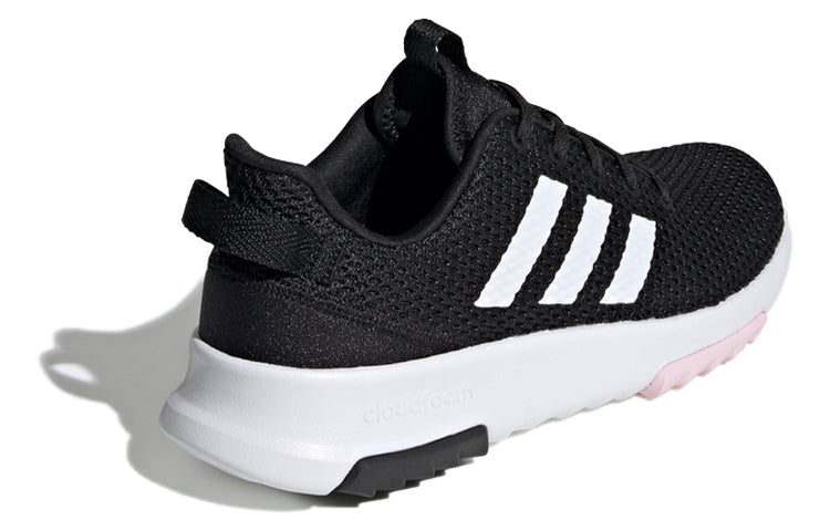 (WMNS) adidas neo Cloudfoam Racer Tr 'Black White Pink' EE8131