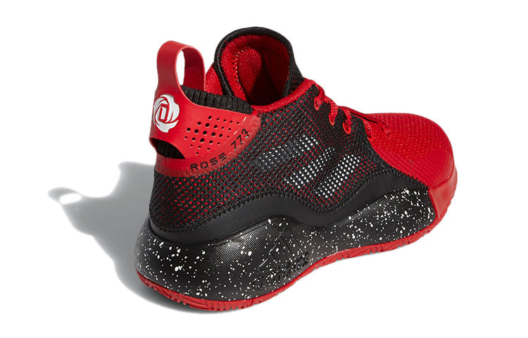 (GS) adidas D Rose 773 'Black Red' FW8788