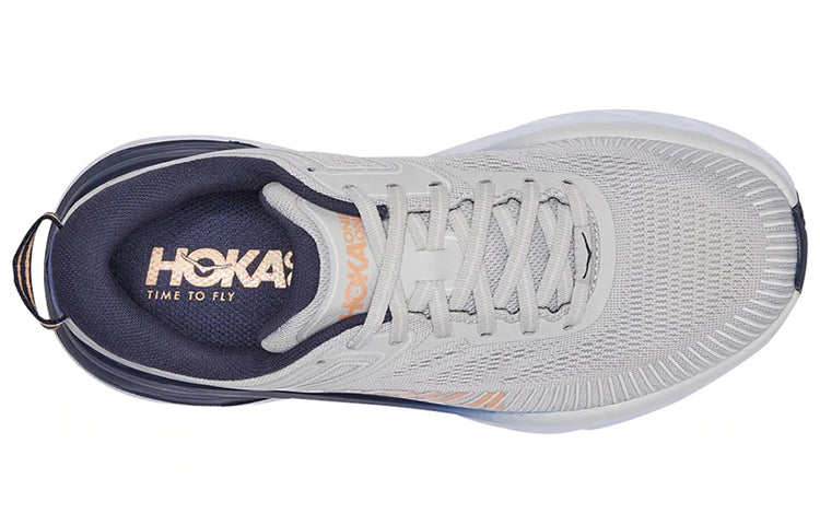 (WMNS) HOKA ONE ONE Bondi 7 'Lunar Rock Black Iris' 1110531-LRBI