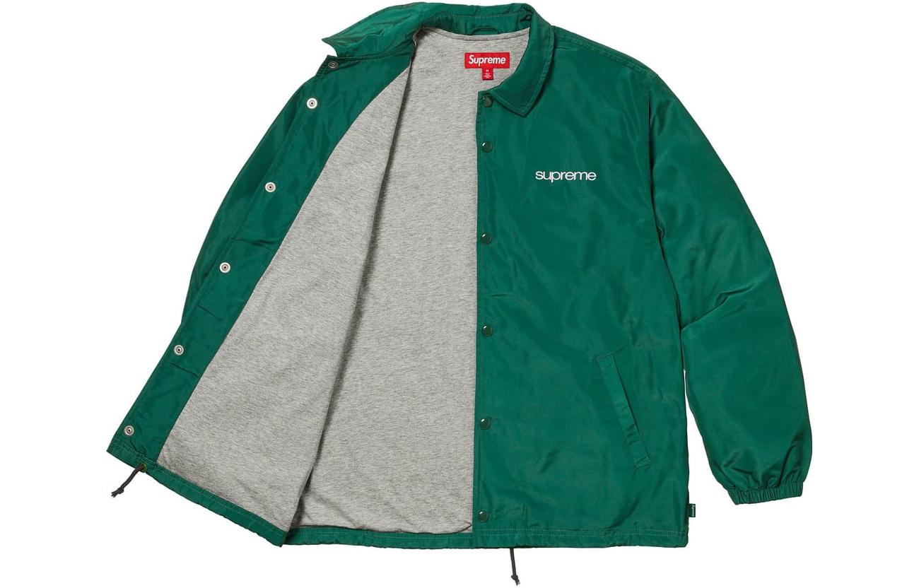 Supreme FW23 Week11 NYC Coach Jacket 'Green' SUP-FW23-179