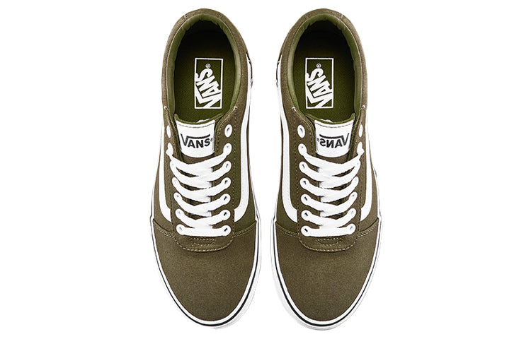 Vans Ward Low Skate Shoes Green VN0A38DM147
