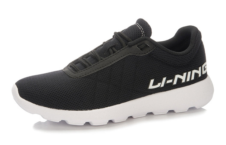 (WMNS) Li-Ning EVA Running Shoes 'Black White' ARJL008-2