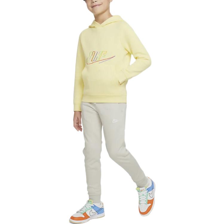 (GS) Nike Sportswear Graphic Hoodie 'Yellow' DX5087-706