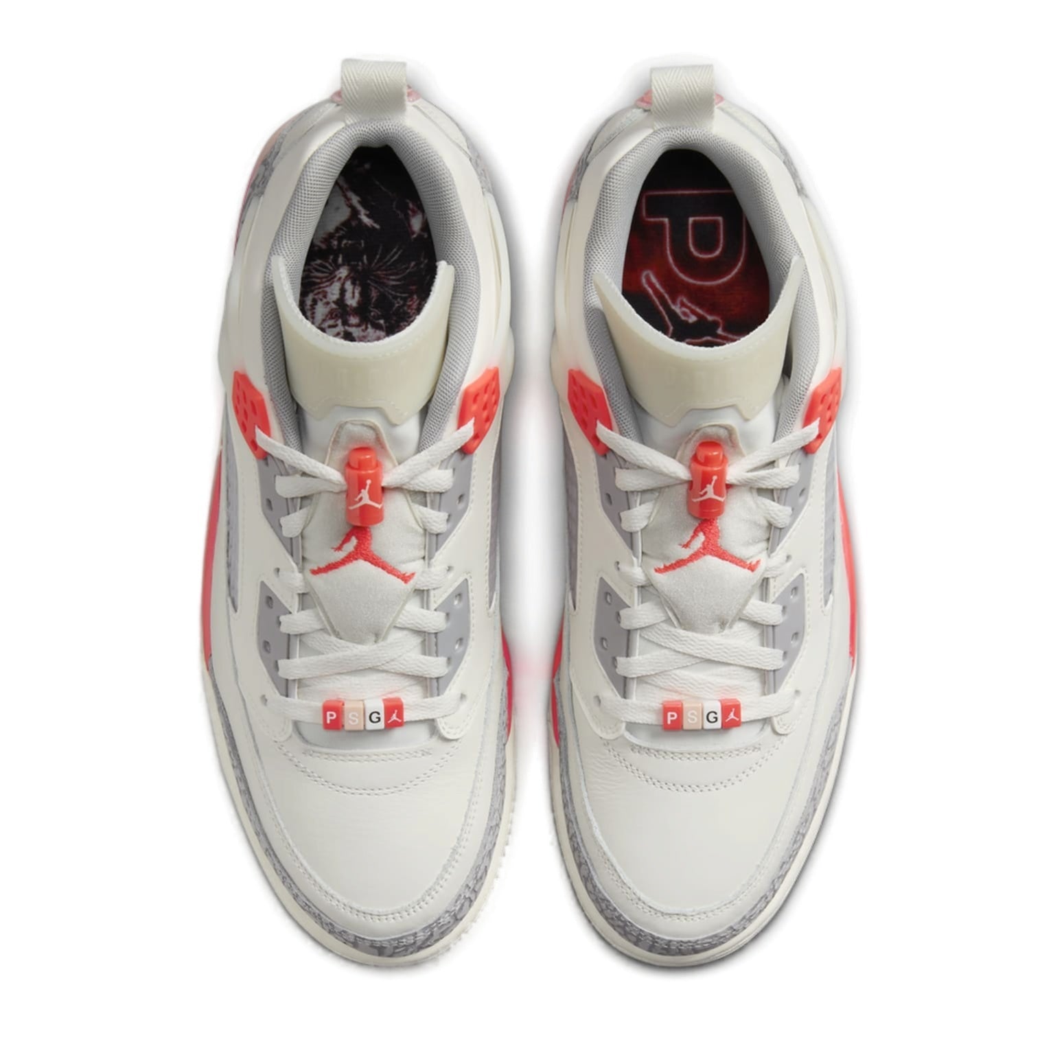Air Jordan x Paris Saint-Germain Spizike Low 'Sail Infrared' HF8827-100