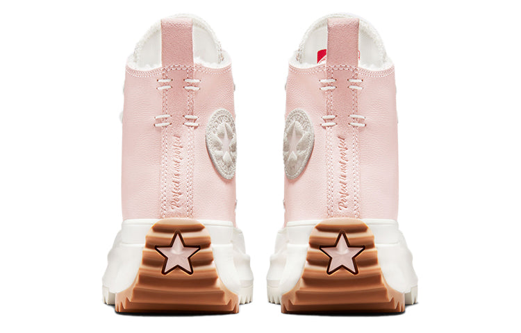 Converse Run Star Hike Canvas Shoes Pink 173080C