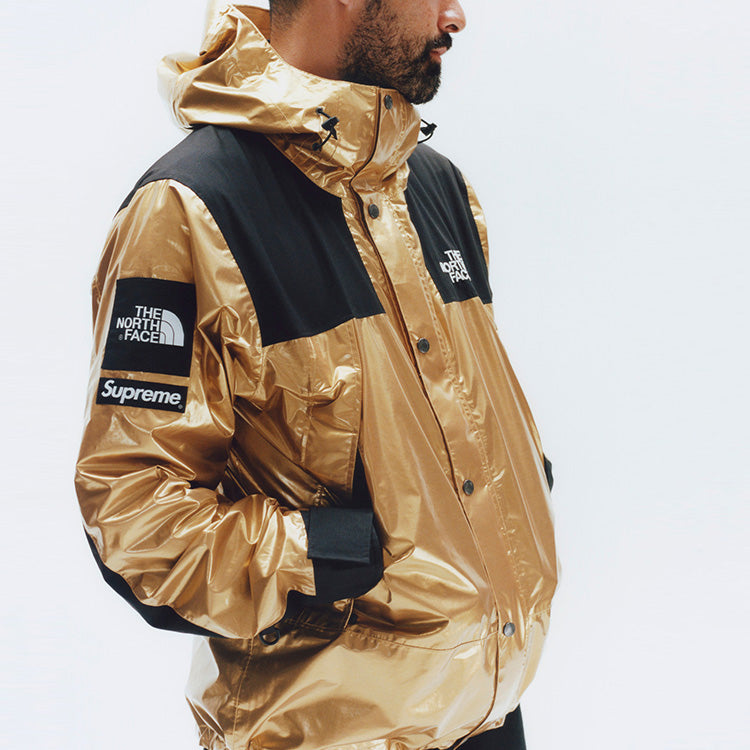 Supreme SS18 The North Face Metallic Mountain Parka Gold x SUP-SS18-604
