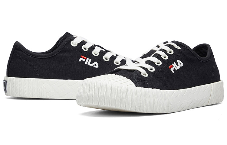 (WMNS) FILA Fmc Series Carve LowCanvas Shoes GS Black/White F12W034415FBK