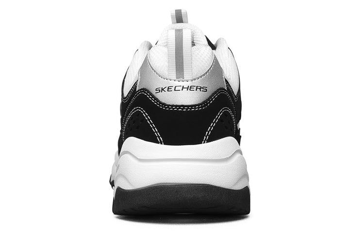 Skechers D'Lites I-Conik Low-Top Running Shoes Black/White 8790091-BKW