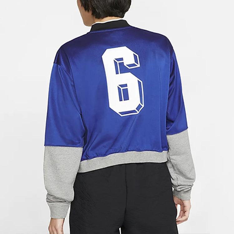 (WMNS) Nike ISPA Sweatshirt 'Blue Grey' CD6371-480