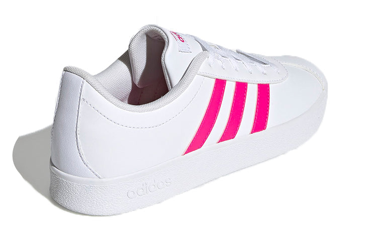 (GS) adidas VL Court 2.0 K 'White Pink' EG6155