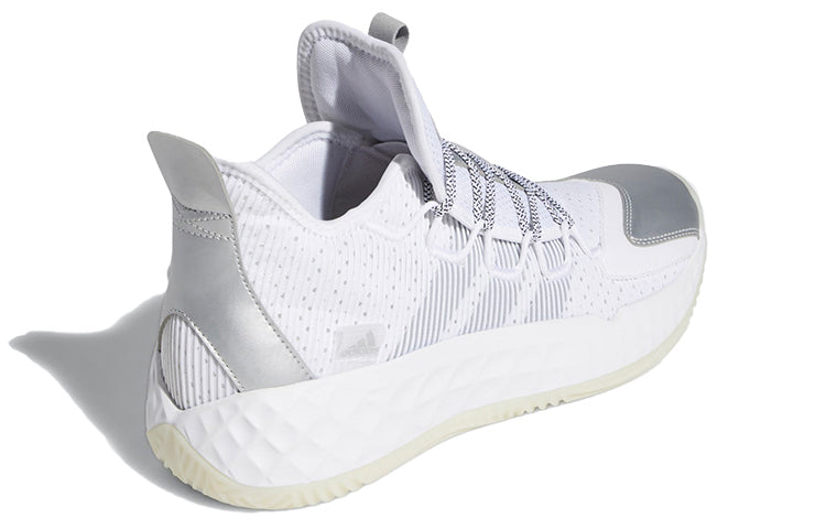 adidas Pro Boost Low 'White Silver Metallic' FW9495