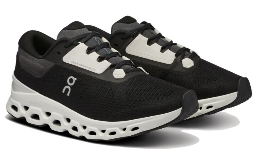 (WMNS) On Running Cloudstratus 3 'Black White' 3WD30121197
