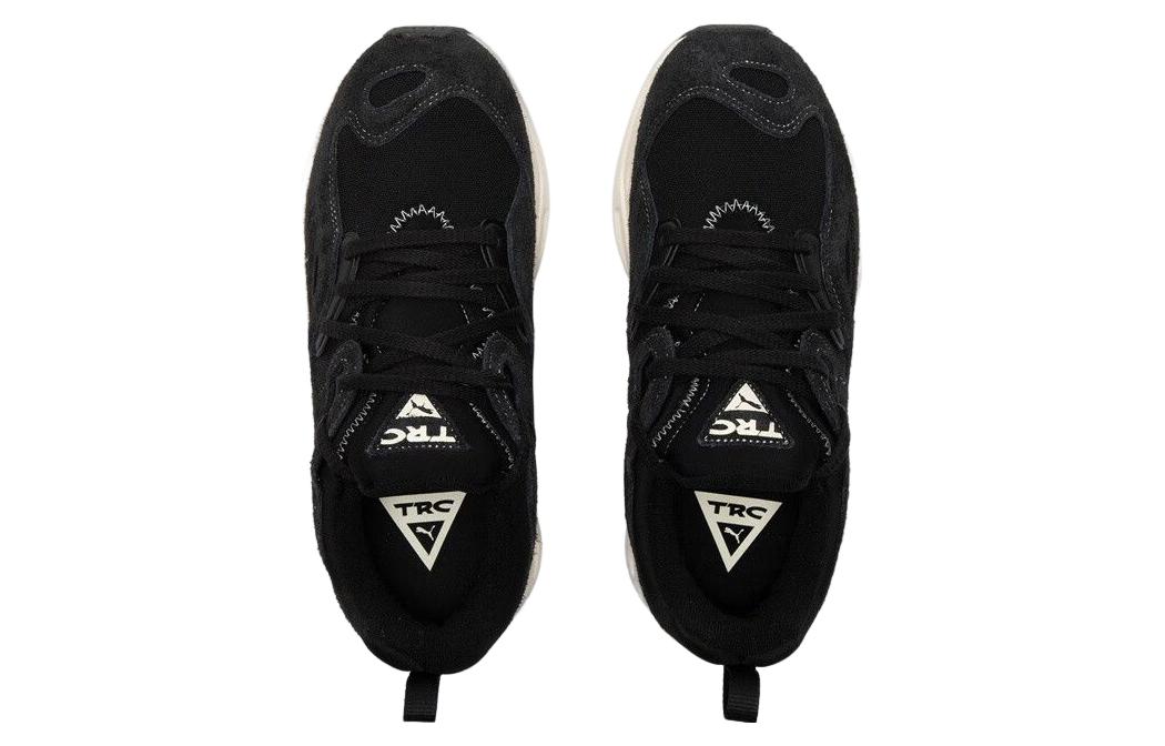 PUMA TRC Blaze Worn Out Sneakers 'Black White' 390153-02