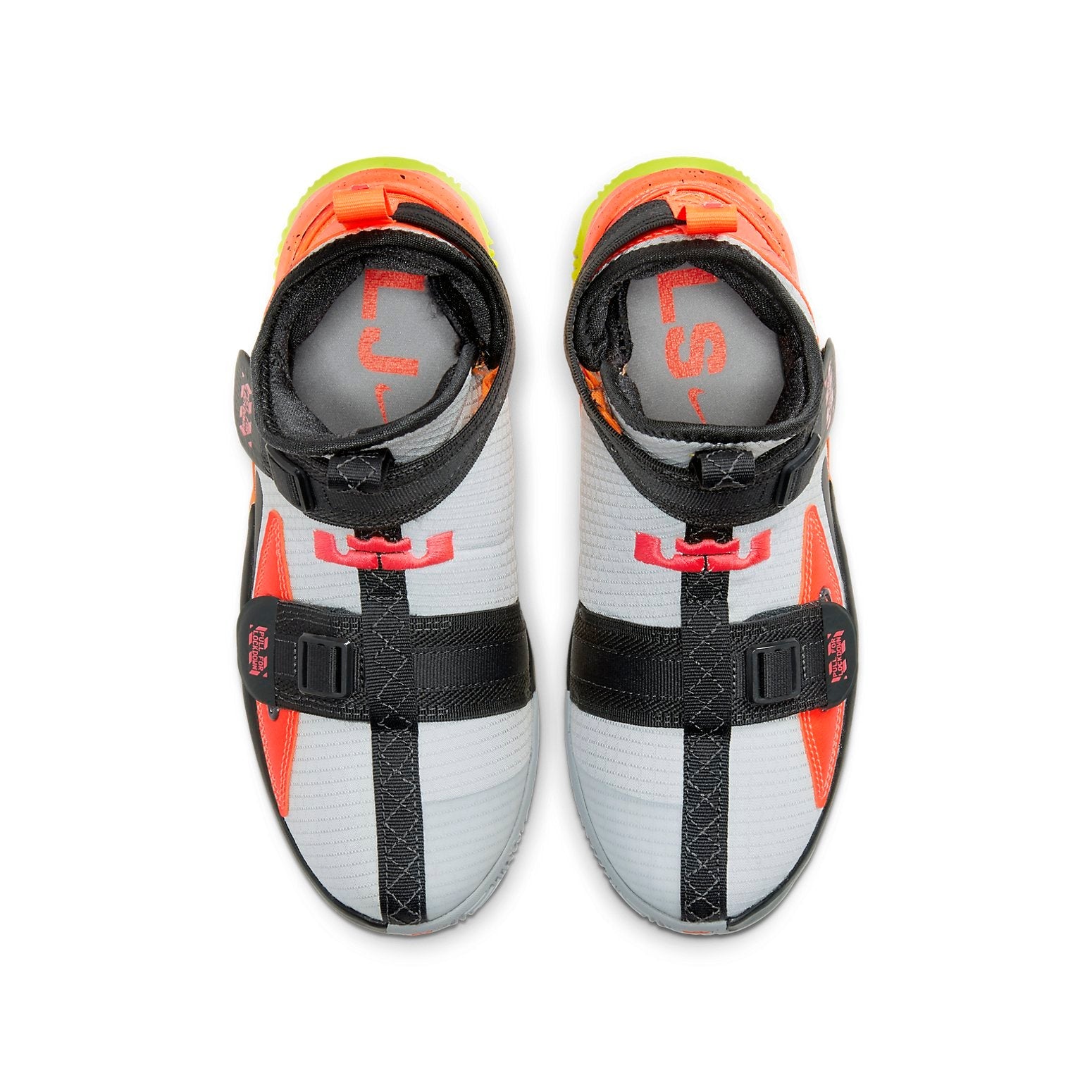 (GS) Nike LeBron Soldier 13 Flyease 'Light Smoke Grey Crimson' CJ1317-066