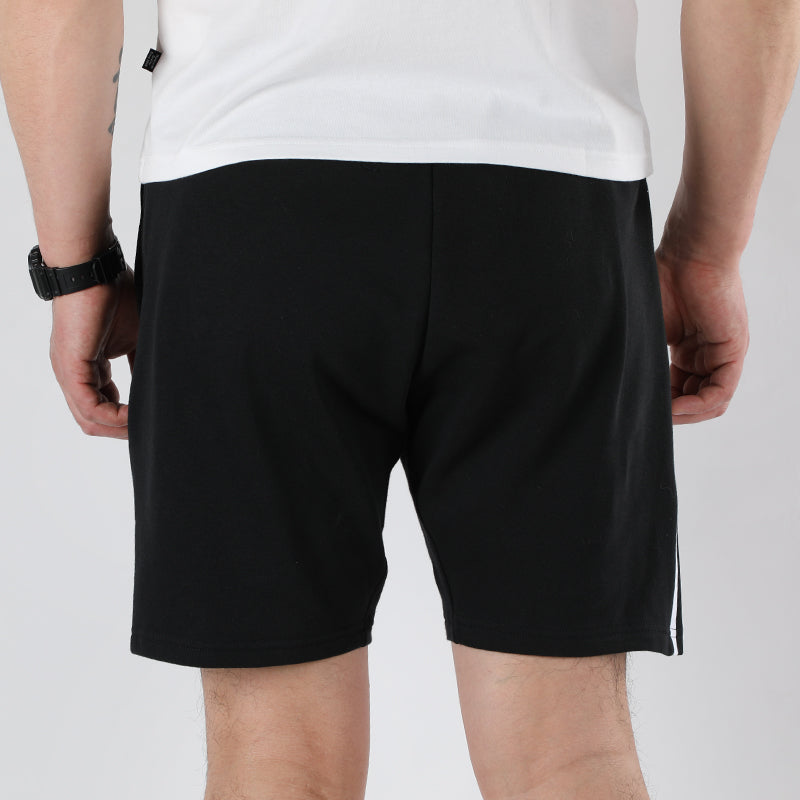 adidas Logo Pattern Knit Sports Shorts Black FP7952