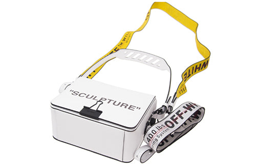 (WMNS) Off-White Shoulder Bag Messenger Bag White OWNA011A0110