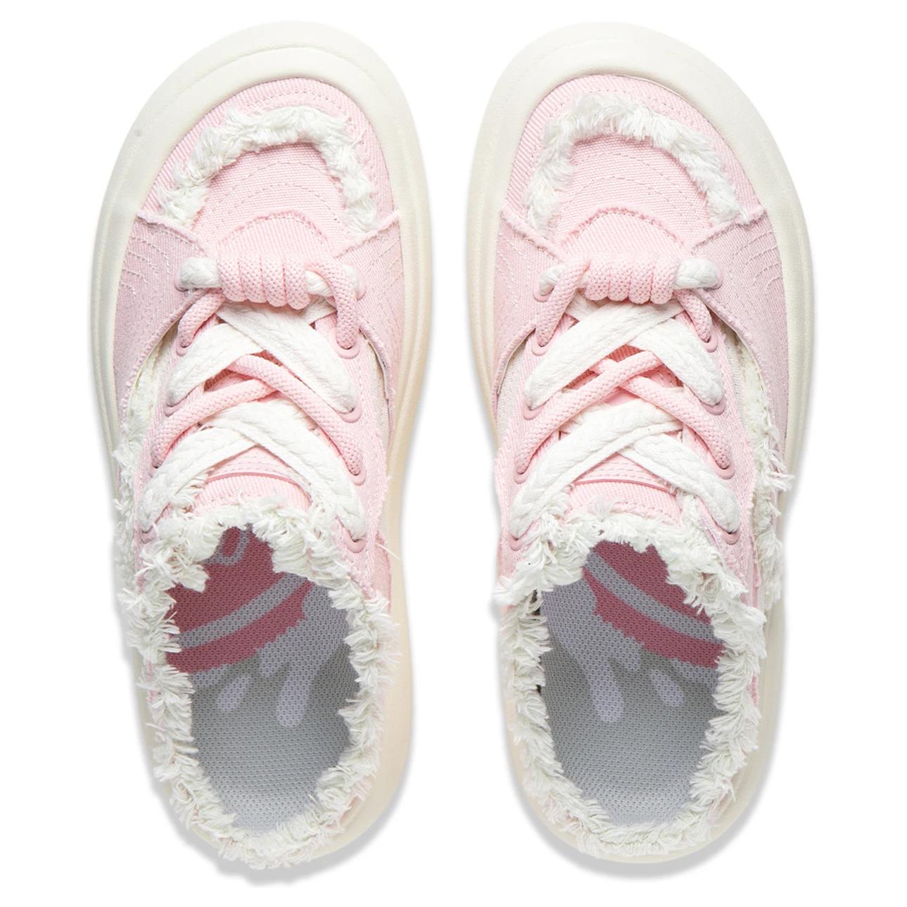 (WMNS) Li-Ning Puff Platform Mule 'Pink Creamy White' AZGU014-6