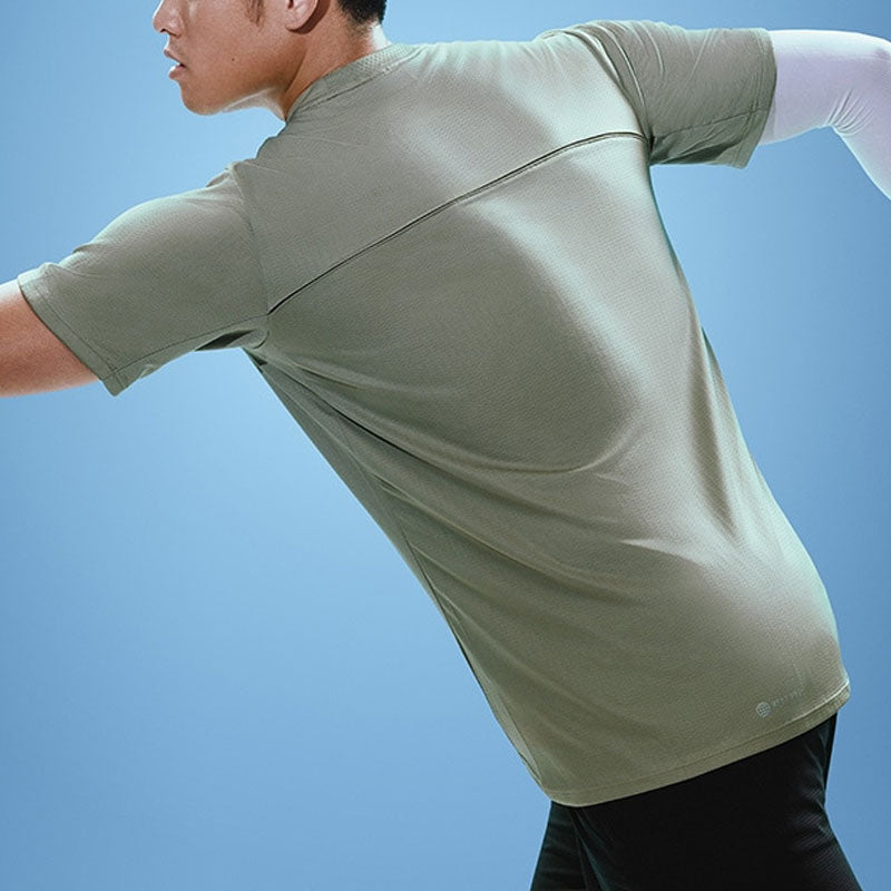 adidas Designed 4 Training Heat.Rdy Hiit T-shirt 'Silver Green' IB9091