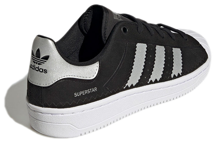 (WMNS) adidas originals Superstar Ot Tech 'Black White Stripe' H05642