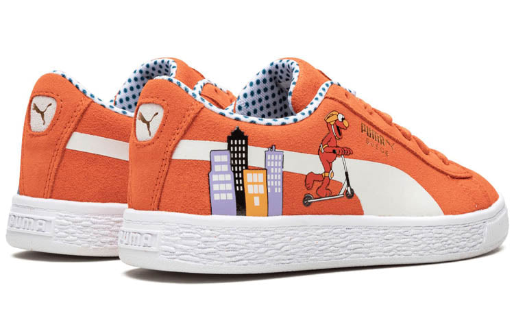 (PS) PUMA Suede Sesame Street 50 'Sesame Street - Elmo' 368924-02