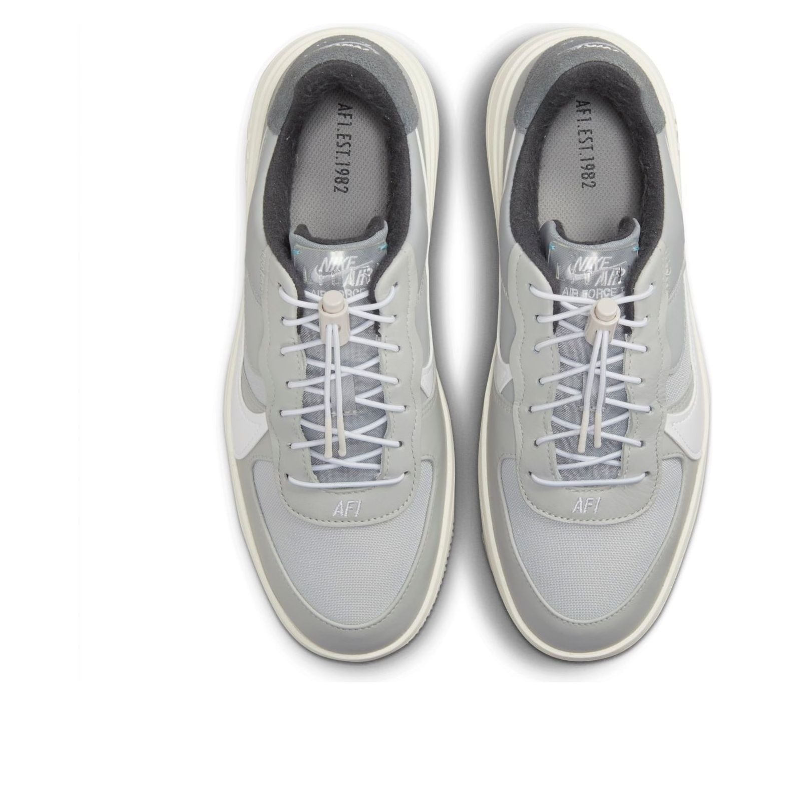 (WMNS) Nike Air Force 1 PLT.AF.ORM Lv8 'Grey White' DZ4985-097
