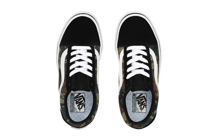 (PS) Vans Old Skool 'Black White Green' VN0A4U1Q0JR