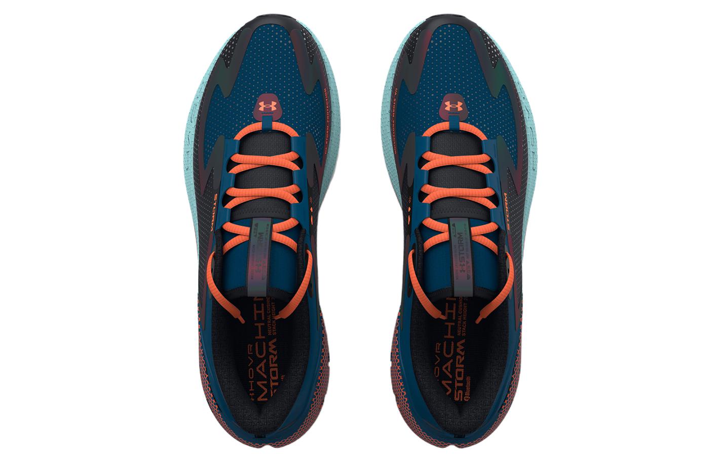 (WMNS) Under Armour HOVR Machina 3 Storm 'Black Petrol Blue' 3025799-002
